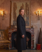 The Double-Breasted Wool Coat – Black