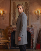 The Double-Breasted Wool Coat – Grey
