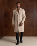 The Long Wool Coat – Beige