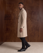 The Long Wool Coat – Beige