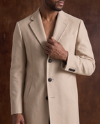 The Long Wool Coat – Beige