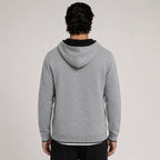 Hooded Wool Cardigan – Grey - ELORO