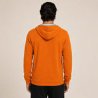 Hooded Wool Cardigan – Orange - ELORO