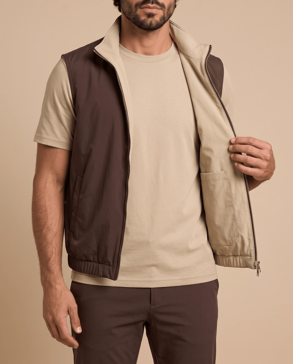 Motion Brown & Wool Stone Capsules - ELORO