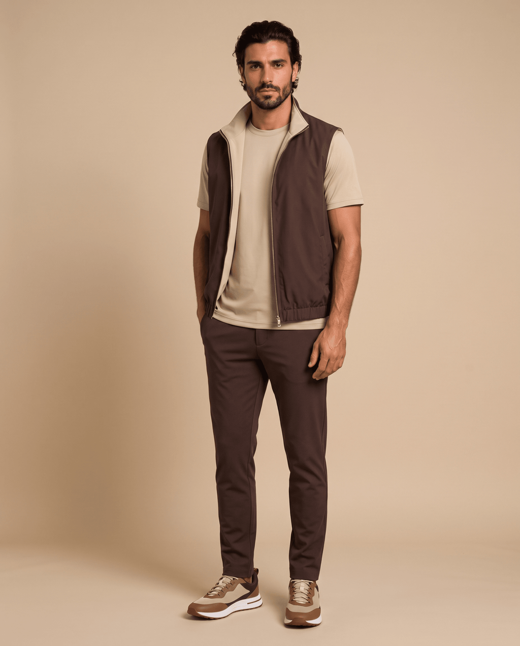 Motion Brown & Wool Stone Capsules - ELORO