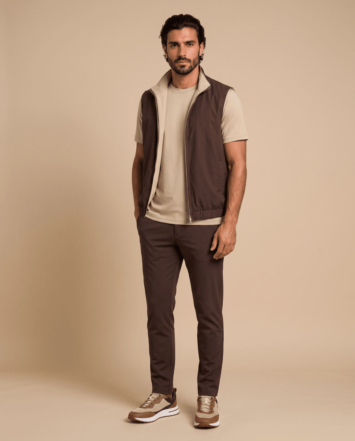 Motion Brown & Wool Stone Capsules - ELORO