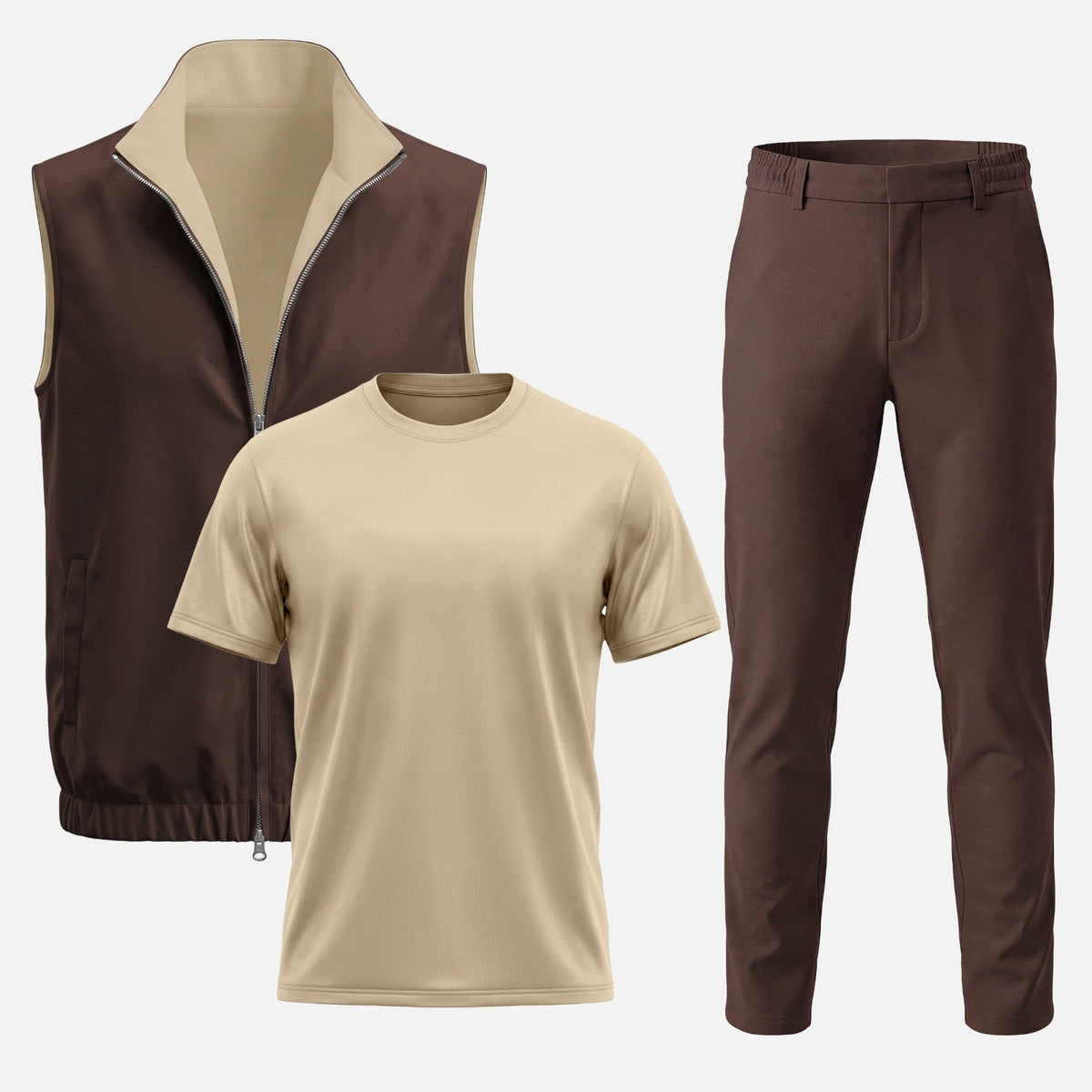 Motion Brown & Wool Stone Capsules - ELORO