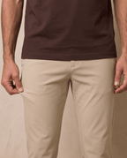 Motion Pants — Warm Stone - ELOROTrousers
