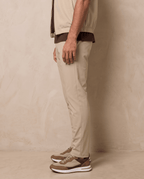 Motion Pants — Warm Stone - ELOROTrousers