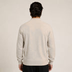 Zip Wool Cardigan – Beige
