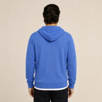 Hooded Wool Cardigan – Light Blue
