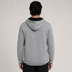 Hooded Wool Cardigan – Grey