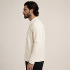 Frog-Button Wool Cardigan – Ivory