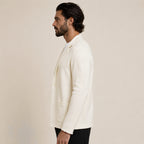 Wool Blazer Cardigan – Ivory