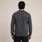 Fine-Knit Zip Wool Cardigan – Charcoal