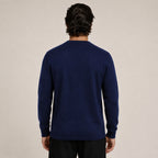 Button Wool Cardigan – Navy