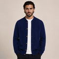 Button Wool Cardigan – Navy
