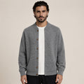Button Wool Cardigan – Grey