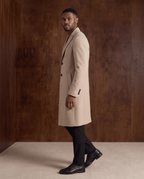 The Long Wool Coat – Beige - ELOROCoats