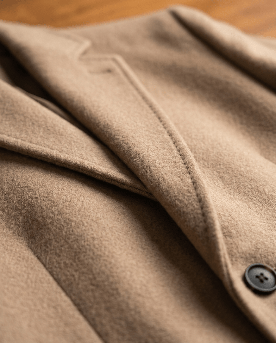 The Short Wool Coat – Cream - ELOROCoats